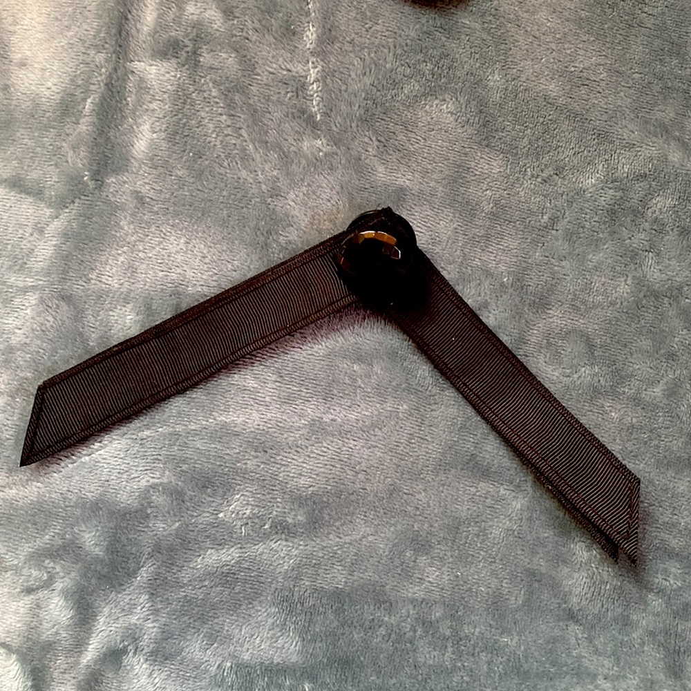 SwitchFlops Black Grosgrain ribbon size M (7-8)